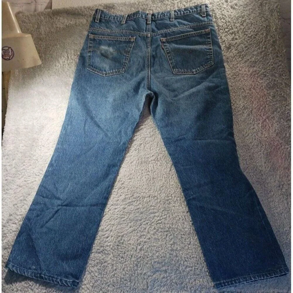 Levi's VTG‎ Straight Leg Jeans 44x32 USA Denim READ Paper Tag Heritage Normcore